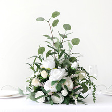 2024亚马逊路引花球仿真花婚礼道具结婚舞台T台布置节日橱窗装饰