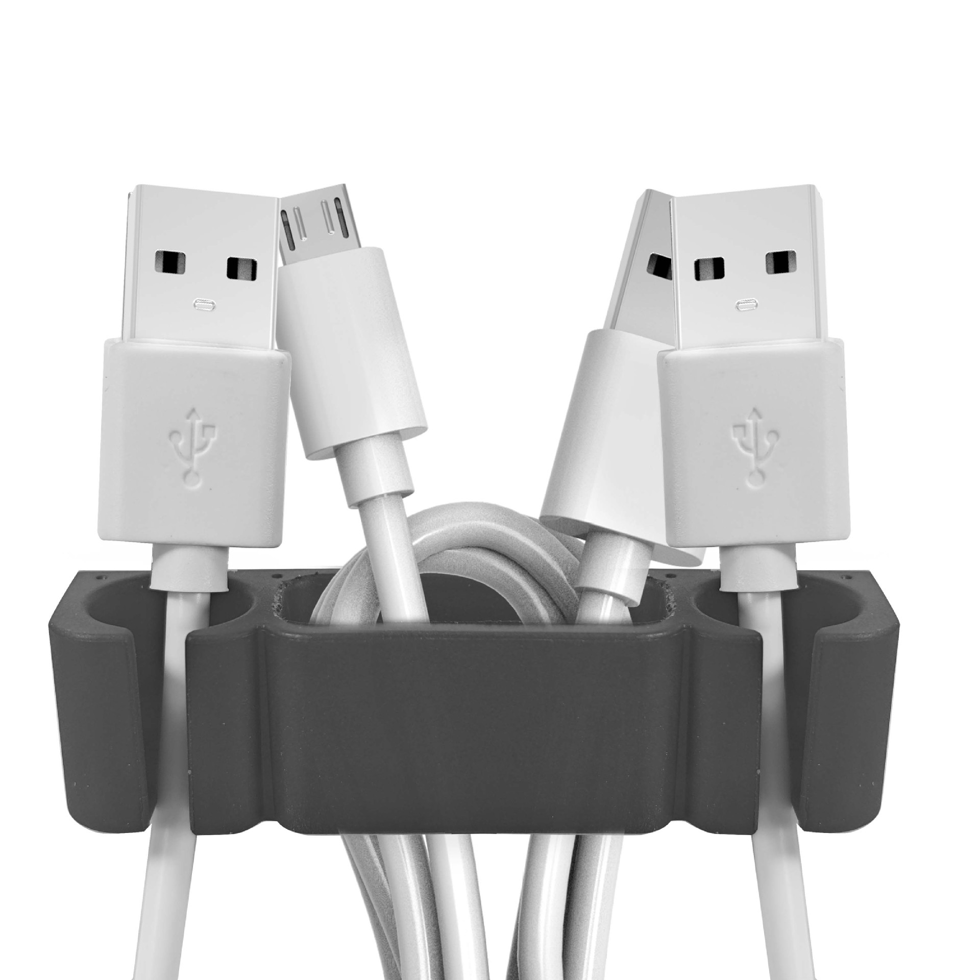 Organizador de cables USB para coche, clip de almacenamiento para cables de carga, soporte para gafas de escritorio para el hogar, fijador de cables.