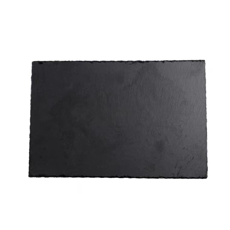 Inserto de flor de pizarra de piedra natural Árbol de Navidad en forma de corazón