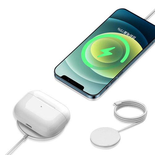 New magsafe magnetic wireless charging suitable for Apple iPhone12 pop-up charger 15W wireless charging