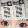 20 rows of 120 clusters of glue-free small sweet cat eyelash book