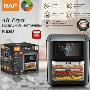 Raf European Cross-Border Air Fryer Multi-Functional Household Oven Large Capacity Smart Touch Screen Visual Electric Oven 16L