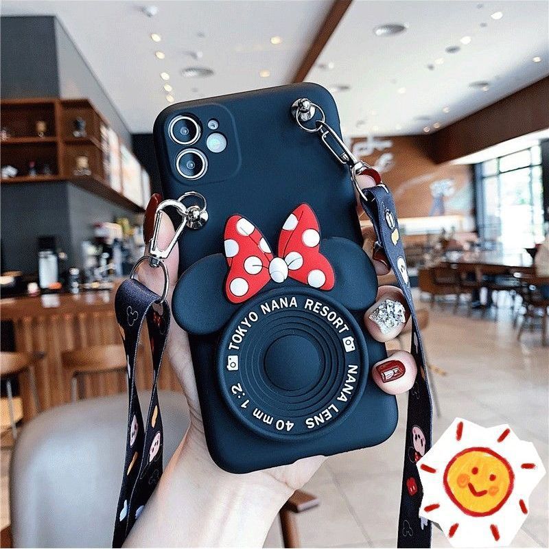 Suitable for Girls 14Promax 16Pro 15Pro Cute Makeup Mirror 13 17Pro Phone Case Soft Trendy Crossbody Suitable for Girls 14Promax 16Pro 15Pro Cute Makeup Mirror 13 17Pro Phone Case Soft Trendy Crossbody