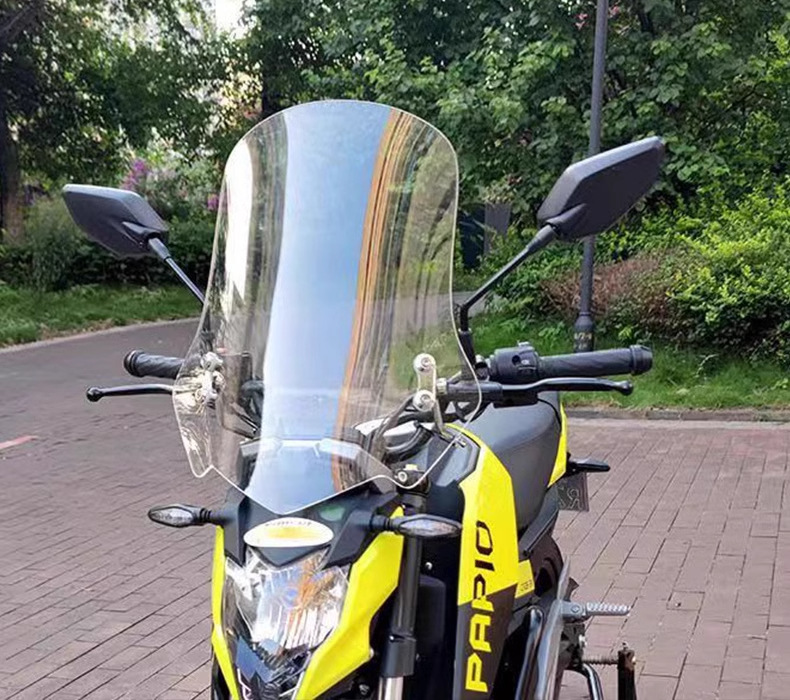 Retail Men's Universal Motorcycle Handlebar Bracket Haojue Suzuki Dks150 Front Windshield Panther Cbf150R