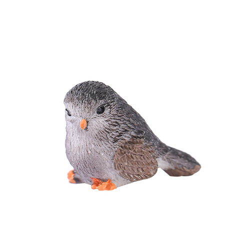 Moss micro landscape succulent ornaments cute cartoon birds gardening plants and animals decorative resin crafts ornaments