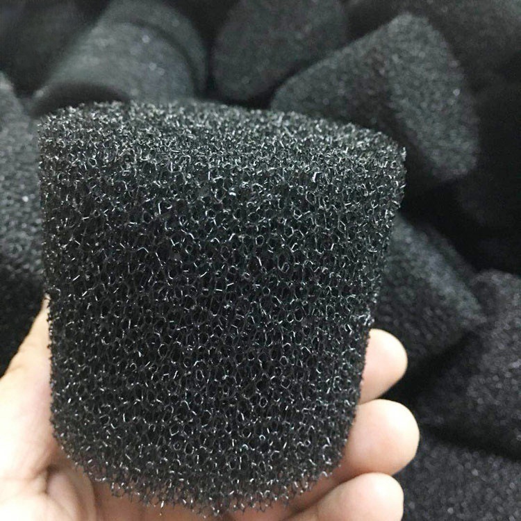 批发圆柱过滤棉蜂窝状防尘海绵大孔过滤网棉水族过滤活性炭海棉
