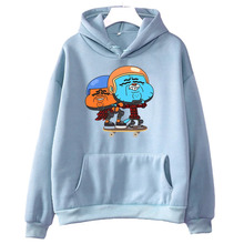 ���羳�W�a��Gumball Darwin Skate Hoodies Hot Cartoon Gumball