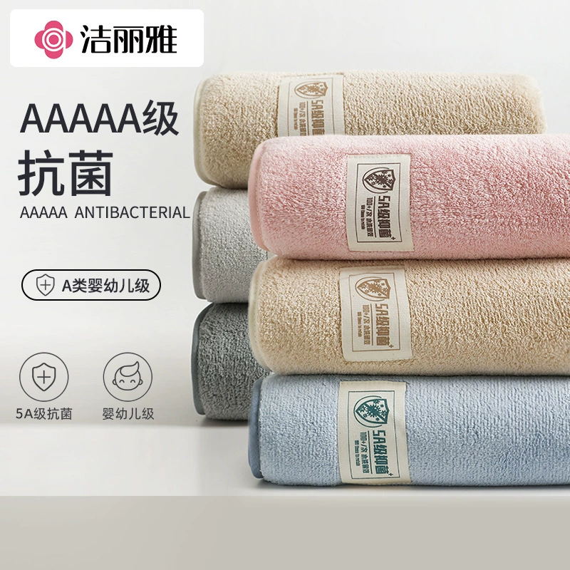 Jieliya полотенце коралловый бархат 5A Антибактериальное полотенце для лица для взрослых впитывает воду