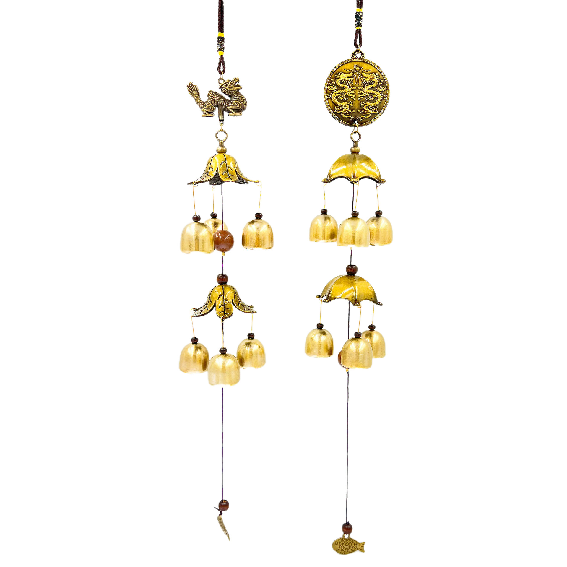 Campanello a vento decorativo in lega di rame artigianato yunnan_voghion.com