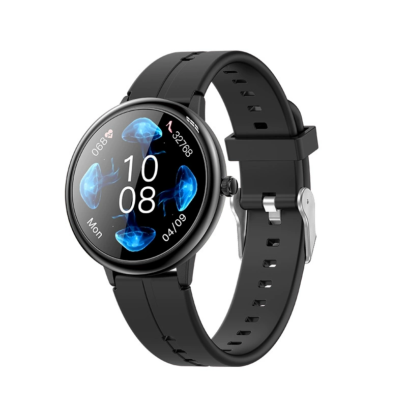 Новые интеллектуальные часы R8 Ms. 1.09 с круглым экраном, полносенсорным режимом мультидвижения, шестью наборами циферблатов пользовательского интерфейса для загрузки