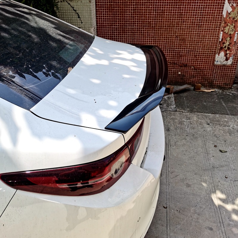 Suitable for 2020-2024 Mazda 3 Next Generation Rear Wing New Angkesela Modified R Style Fixed Wing