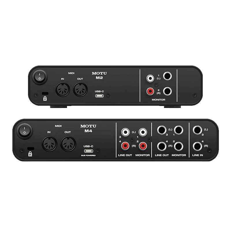 YEAHTONE Motu M2 Звуковая карта точка состояния банка USB-C декодер