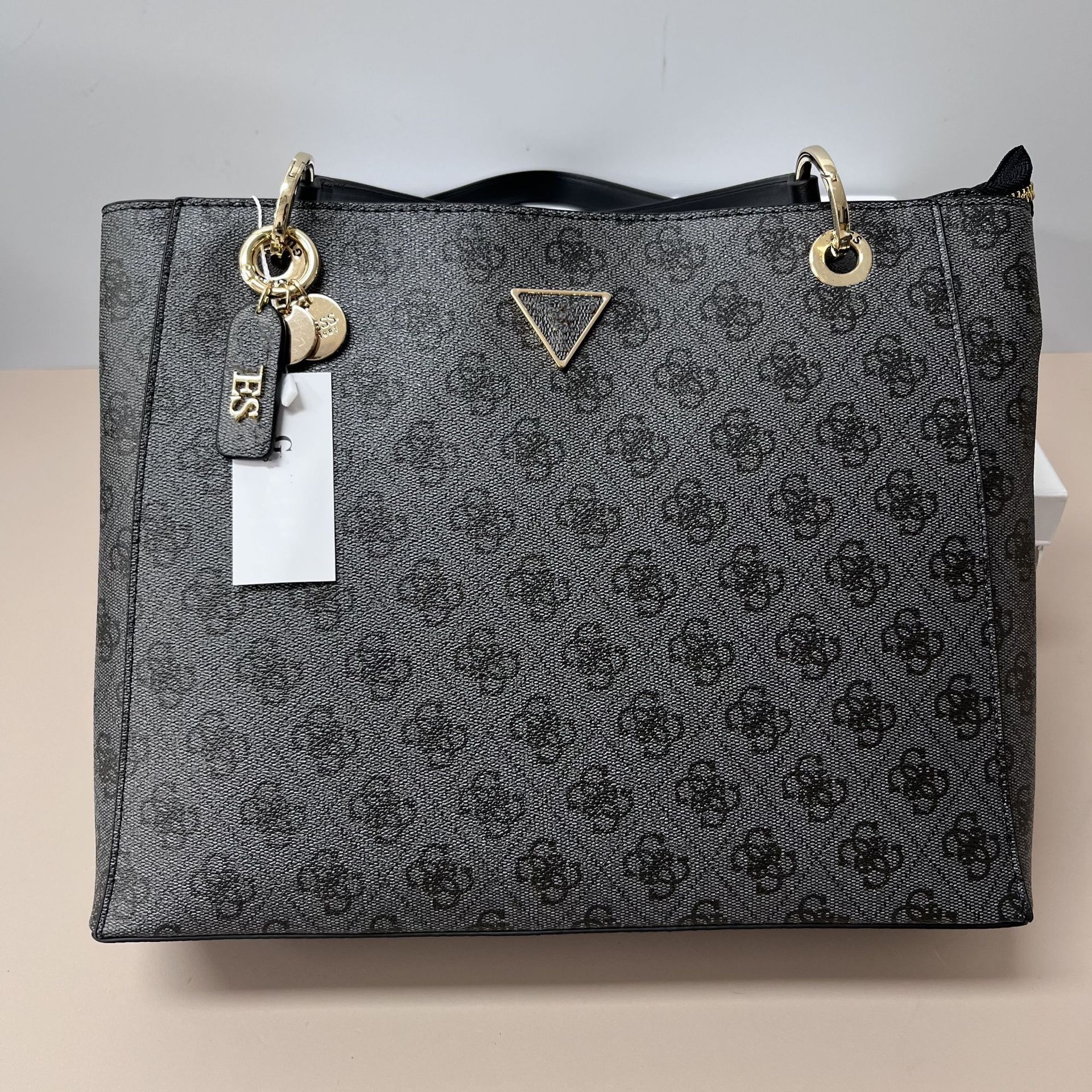 (Con caja) moda impresa bolso de mano casual bolsa de compras bolso de hombro bolso