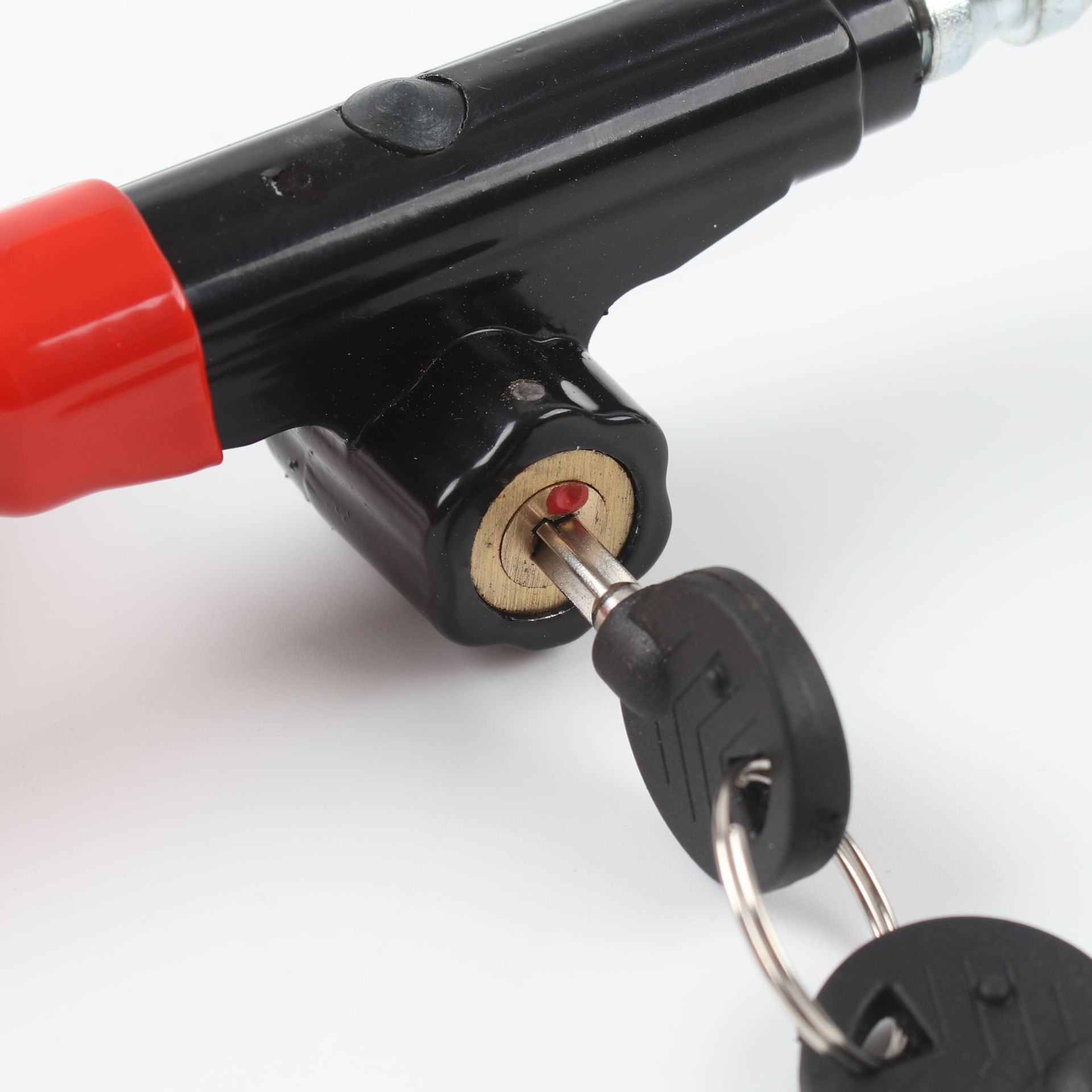 Foreign Trade Car Anti-Theft Lock Car Safety Lock Car Steering Wheel Lock Retractable Adjustable Harpoon Lock U-Shaped Hook Lock