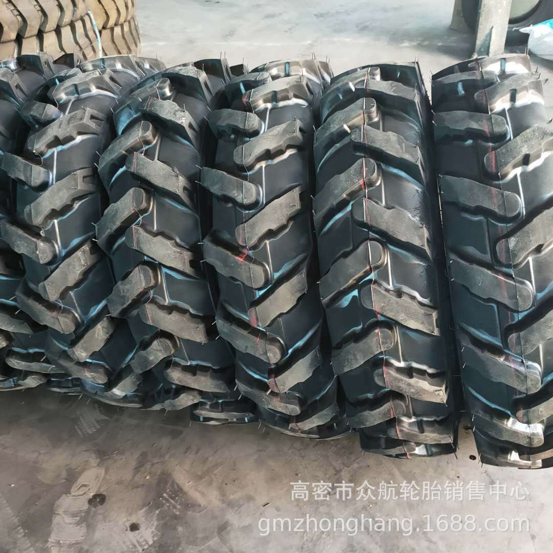 农用拖拉机轮胎 9.5-24 9.5-20 8.3-24 人字抓地虎农机轮胎