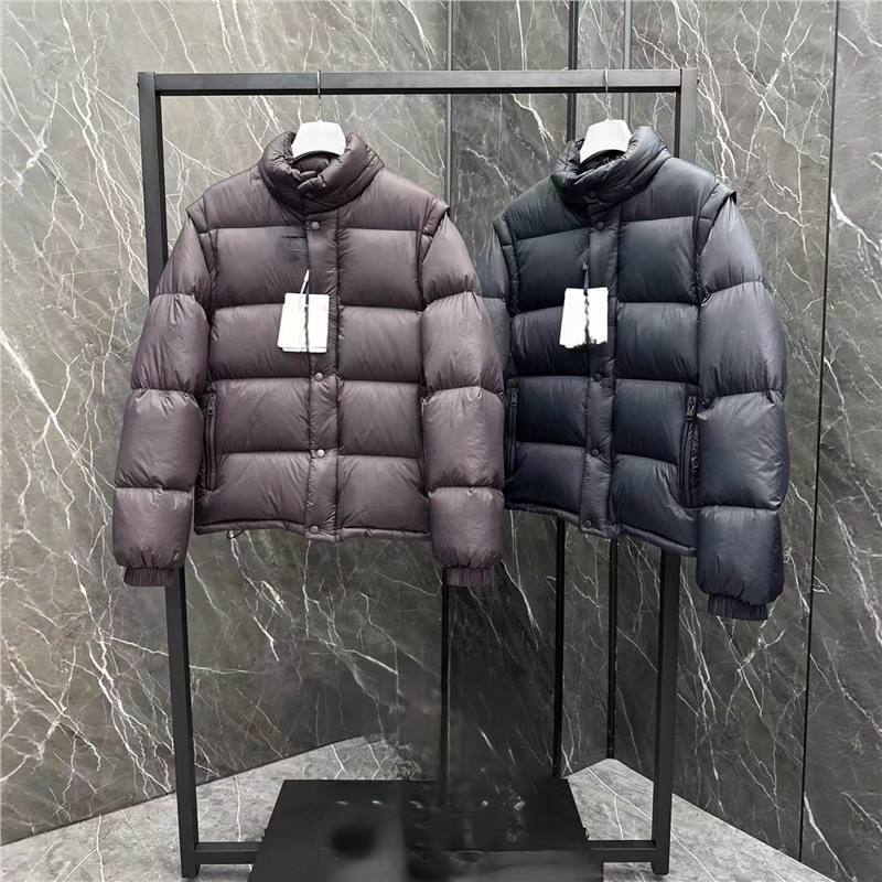 Cycling down Jacket with Large Logo, Sleeveless Style, Winter Unisex Detachable Vest down Jacket Cycling down Jacket with Large Logo, Sleeveless Style, Winter Unisex Detachable Vest down Jacket