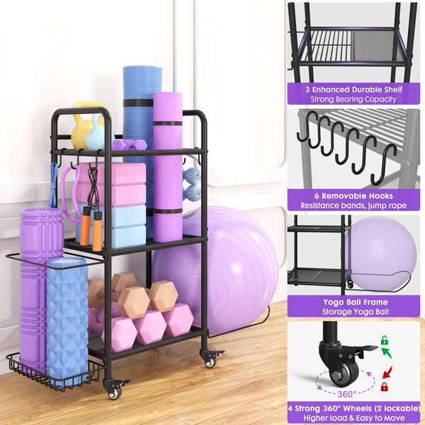 Storage for gym