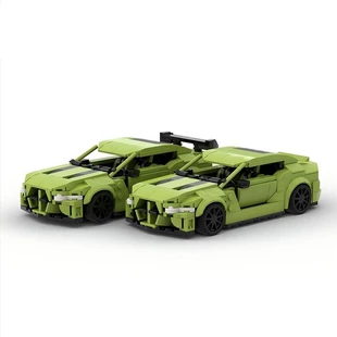 Конструктор MOC-225987: спорткар M4 G82 модель для сборки