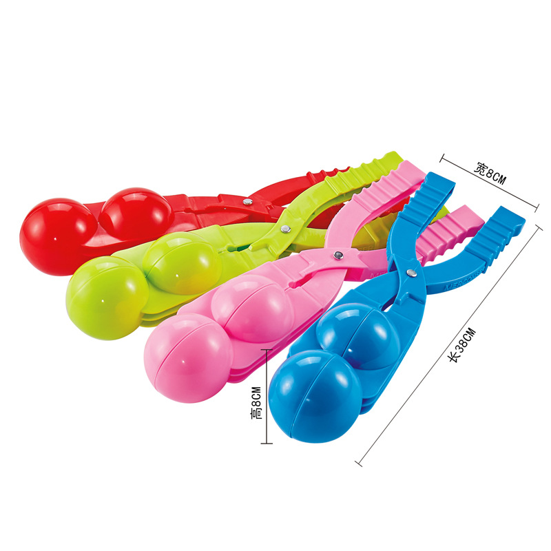 Gran clip de bola de nieve juguetes de nieve niños al aire libre artefacto pato de invierno clip de bola de nieve al por mayor transfronterizo