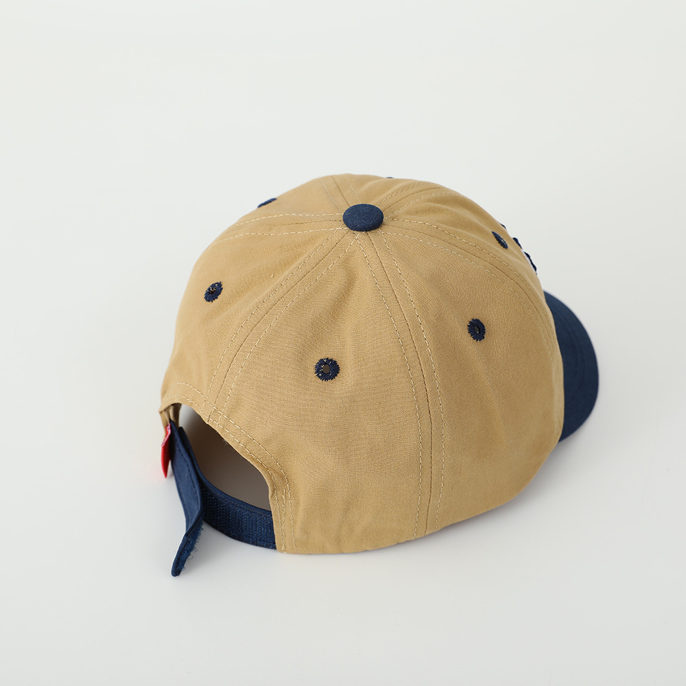 Sombreros para bebés primavera y otoño delgados sombreros de lengua de pato letras coreanas para niños y niñas sombreros de béisbol protectores solares con bordes suaves