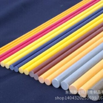 厂家批发多规格玻璃纤维棒 高强度，高韧性窗帘杆 实心杆