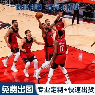 篮球球衣透气速干面料大学生篮球比赛篮球服数码印定制开票速发货