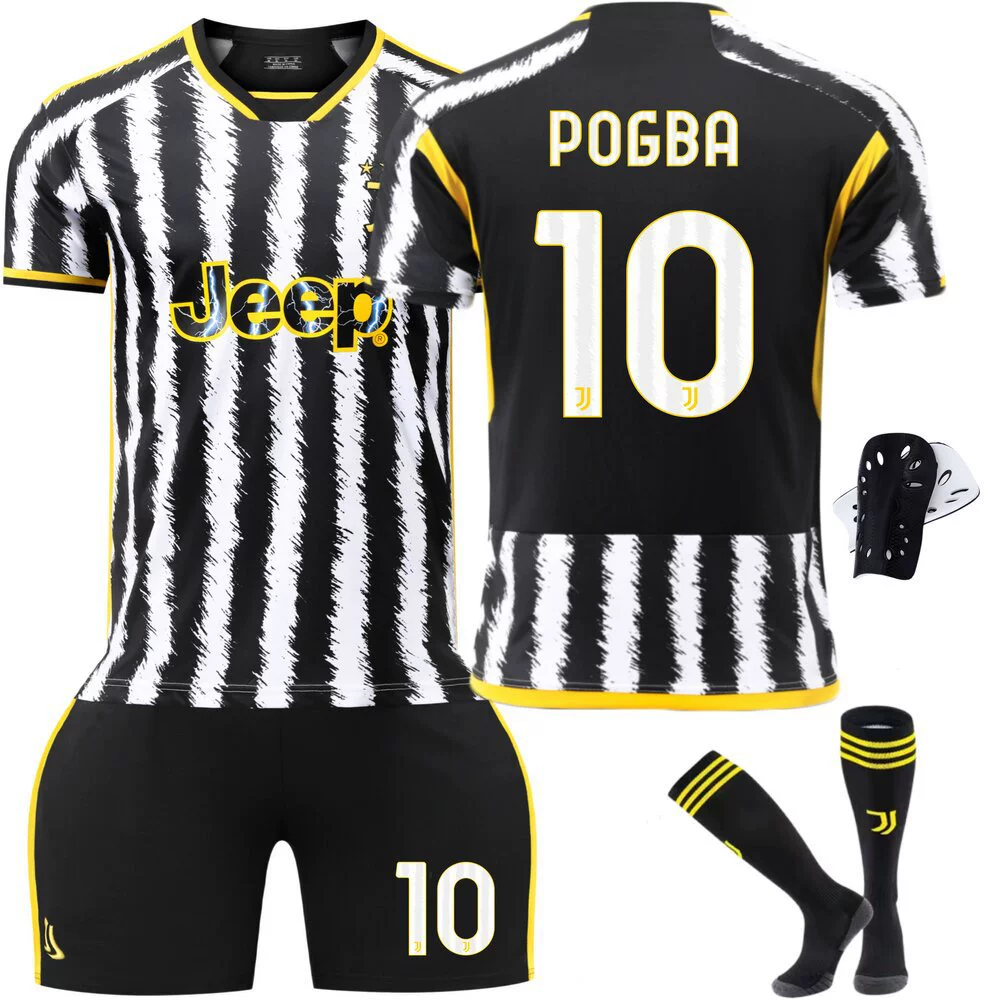 2314 Juventus домашняя футбольная форма новый набор № 9 Хове 22 Ди Мариа 10 Погба 7 Чiesa