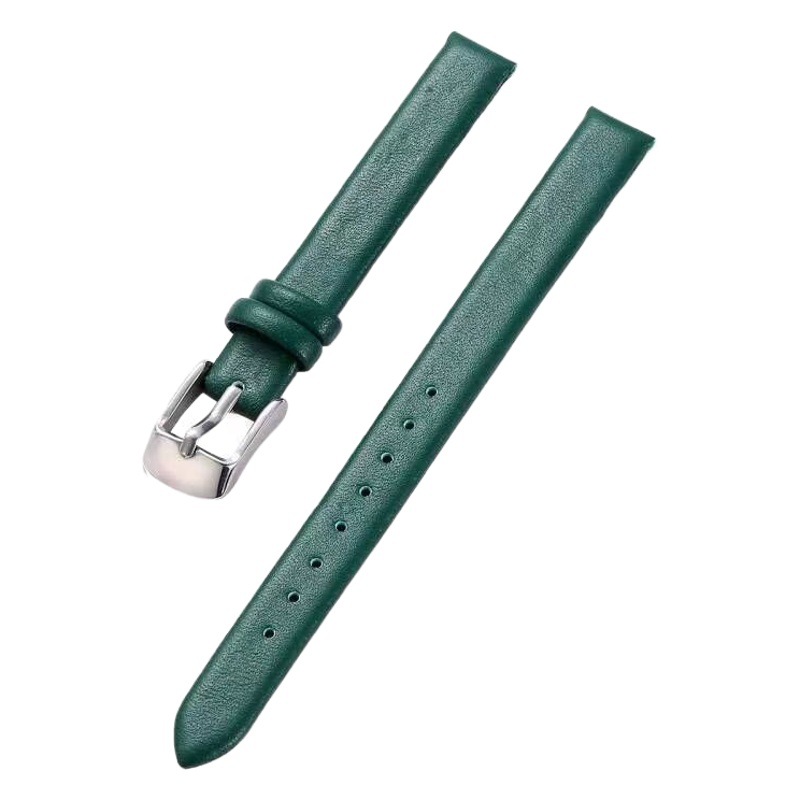 Plain Weave Watch Strap, Ultra-Thin and Soft, Pin Buckle Strap, Smooth Texture, Super Soft and Wear-Resistant, Colorful, 8~24mm