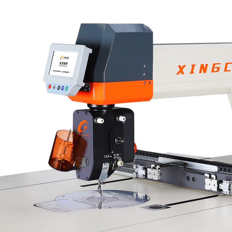 Xingchi marca industrial máquina de coser 8060 equipo de gran alcance prototipo de cuero almohada abajo material grueso máquina de coser
