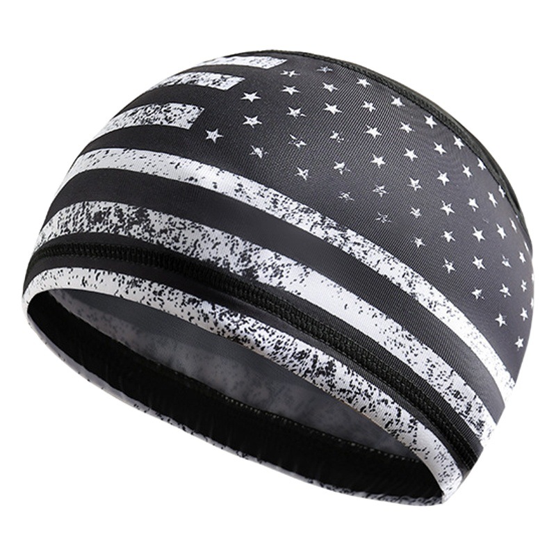 Sports Riding Hat Pirate Hat Running Sports Hat Riding Inner Hat Sweat Absorbing Breathable Cloth Hat Bicycle Hat