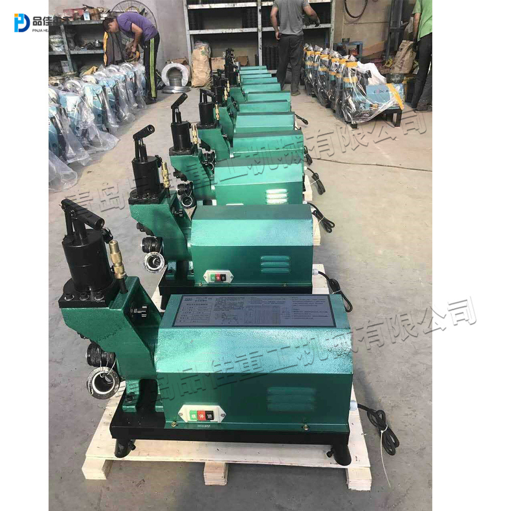工业管道沟槽设备 小型矿井钢管压槽机 电动液压自来水管道开槽机
