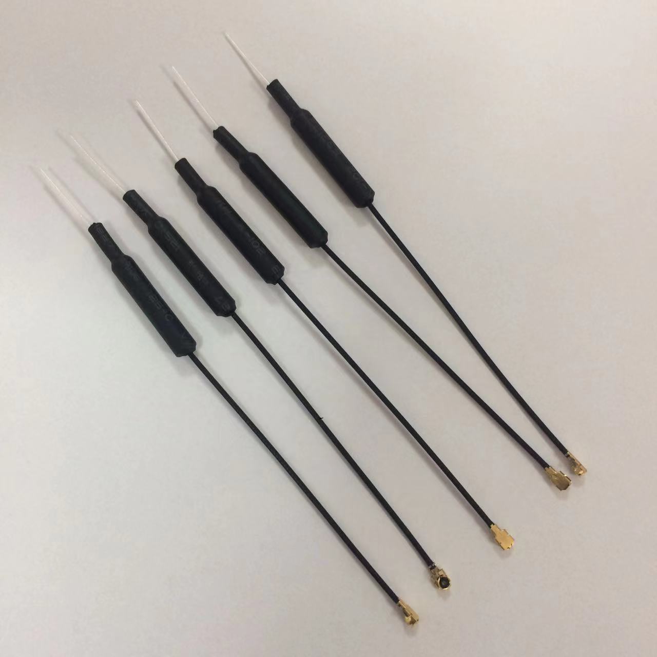 批发wif铜管天线 2.4G天线 1.13线 内置天线 五金全向铜管天线