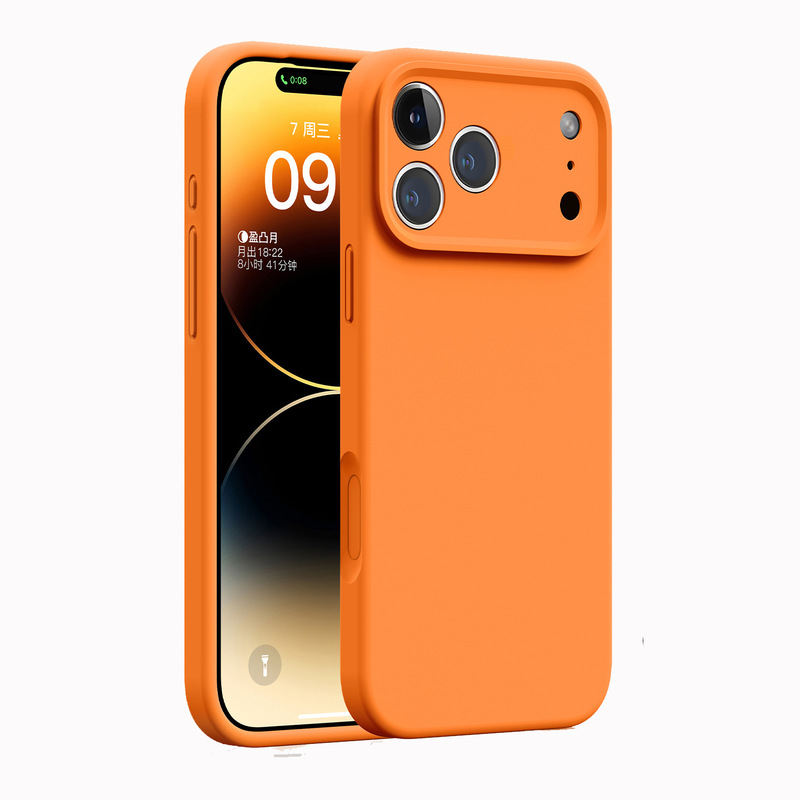 液态硅胶适用苹果17手机壳精孔全包iPhone17Promax防摔保护套工厂|undefined