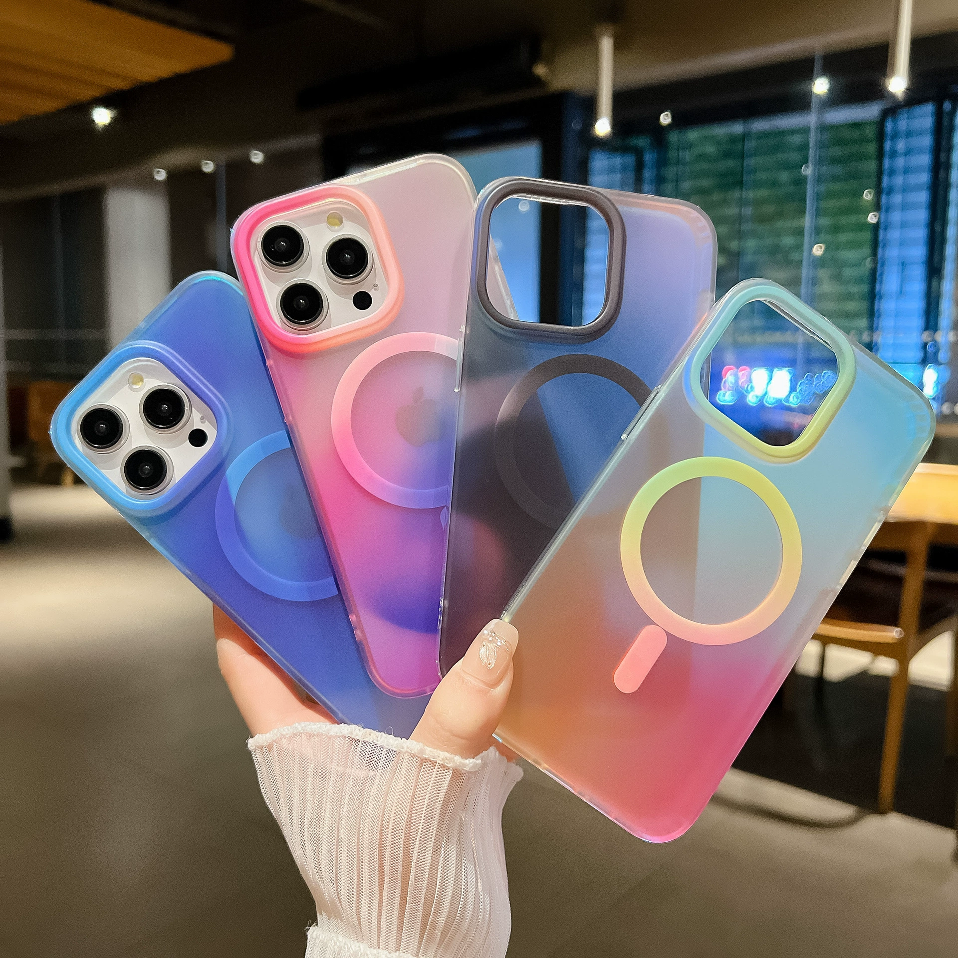 Apple, совместимый чехол для телефона, iPhone 16, стеклянный защитный чехол, 16 Pro Max, защита от падений