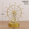 Nordic Creative Gold Ferris Wheel Model Packing Home Living Room Office Wine Cabinet Motor Motor Decoration