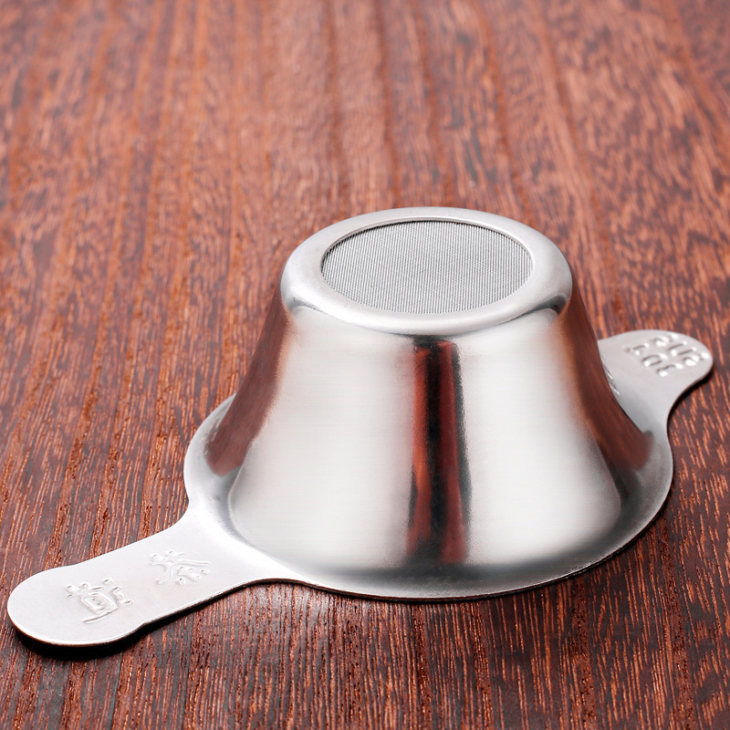 Manufacturer stainless steel binaural tea drain thickened duckbill…