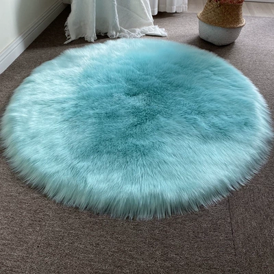 No-Wash Red Carpet Visual – Car Carpet - light-blue-5050cm-square