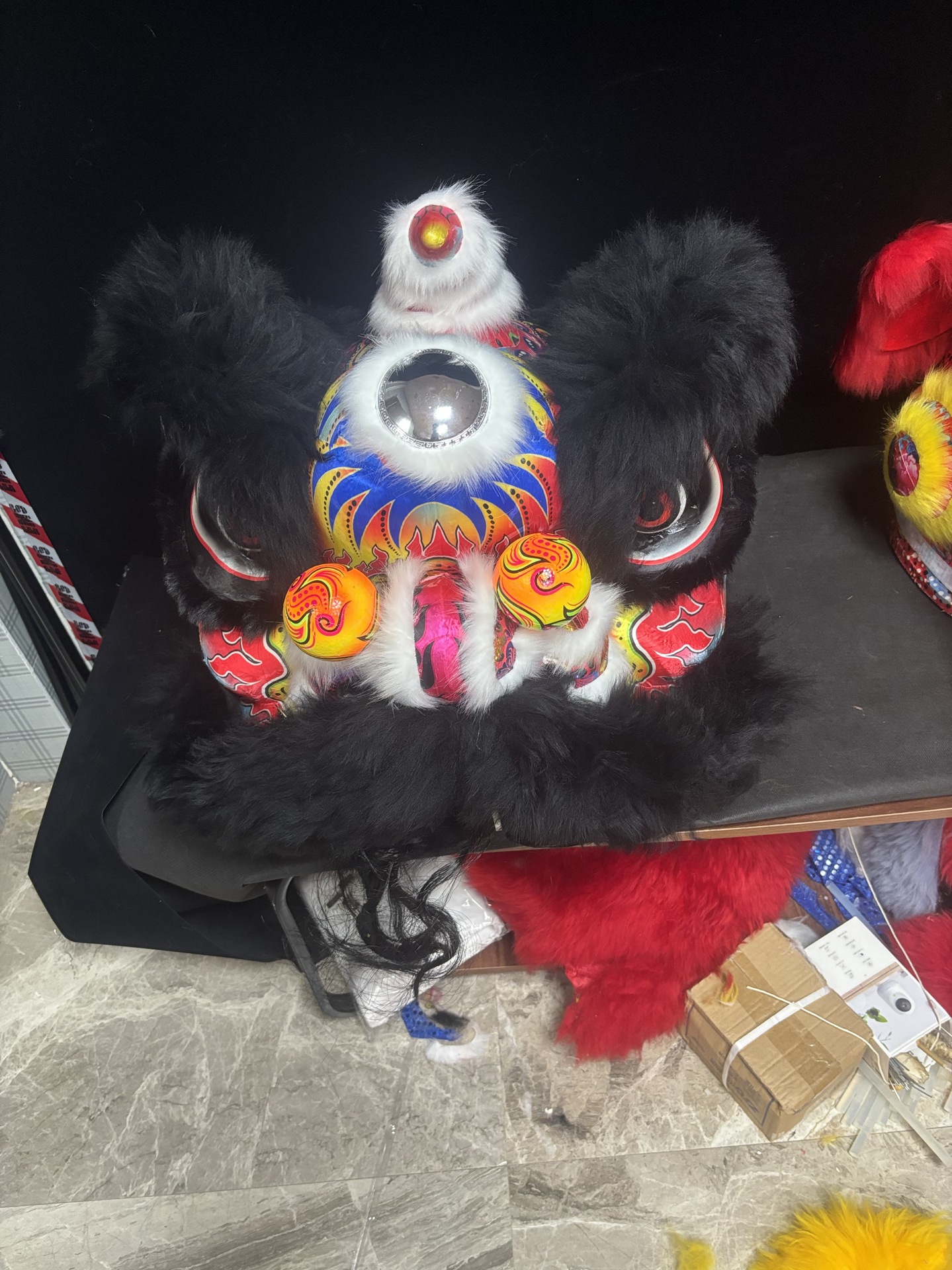 블랙 싱글 헤드