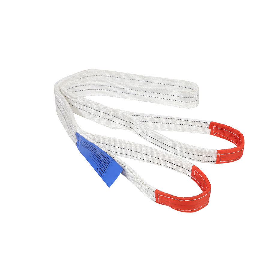 SHAWSON白色丙纶吊装带工厂销售涤纶彩色7倍起重起重专用