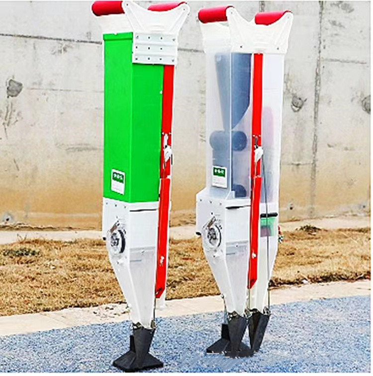 玉米大豆花生播种机多功能手提双筒施肥播种器高粱谷子谷物精播机