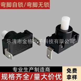Push Button Switch DS Series Round Unlocked 12MM Push Button Switch Self-locking Square Key Switch PBS1PBS2