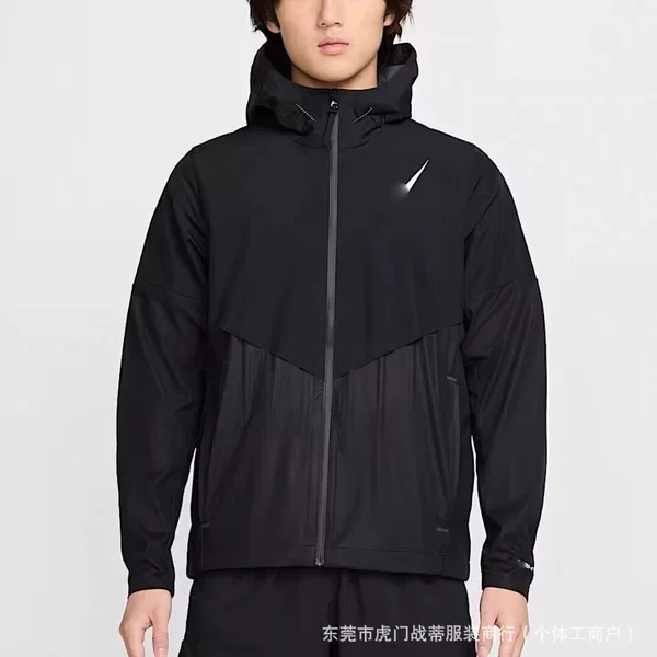 Cross-Border High-End Unisex Running Long-Sleeve Sports Comfortable Casual Hooded Windproof Sun Protection Quick-Dry Jacket