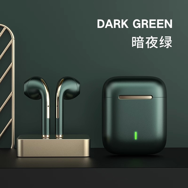 J18 auriculares Bluetooth inalámbrico auriculares Bluetooth reducción de ruido modelo privado TW en la oreja auriculares deportes auriculares inalámbricos Bluetooth