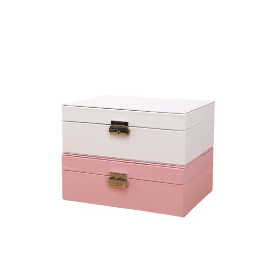 High-end jewelry storage box necklace earrings ear rings ear accessories exquisite bracelet accessories gold and jewelry  model