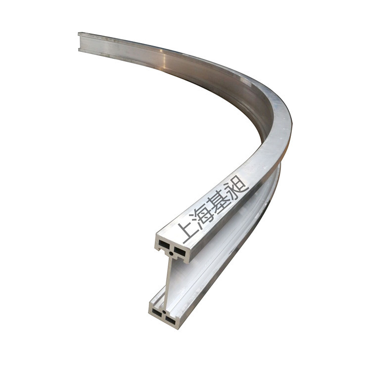 轨道铝型材曲线弧形导轨铝材上海基昶