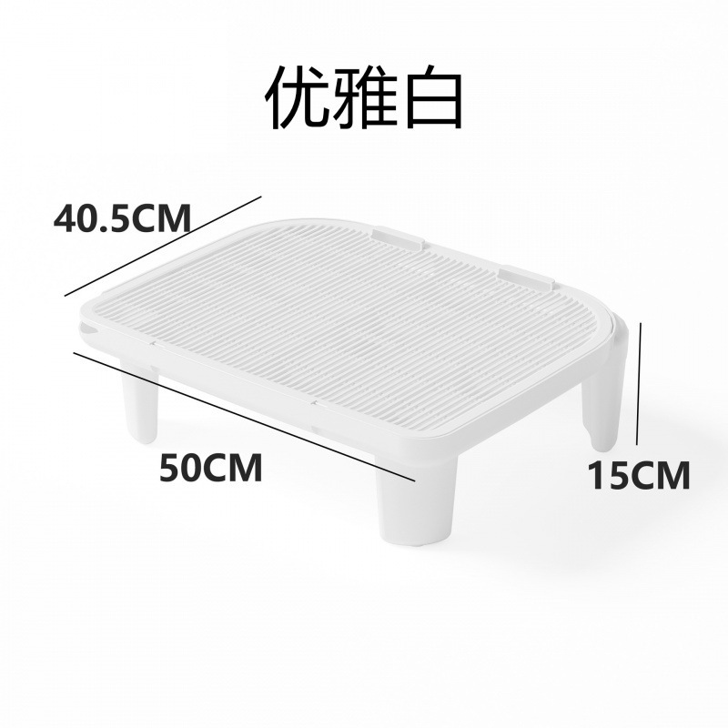 우아한 흰색 15CM 높이