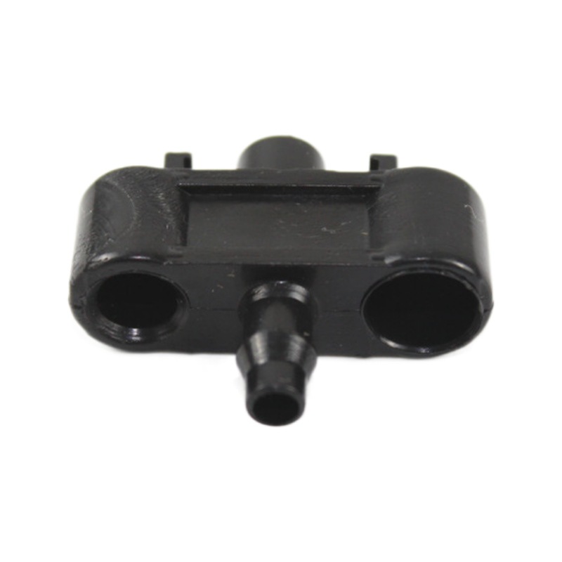 Soporte de fibra de vidrio de doble agujero redondo de fijación de 7,5 mm conectado con rueda giratoria pequeña en forma de G rueda unilateral atomizadora microrroador invernadero