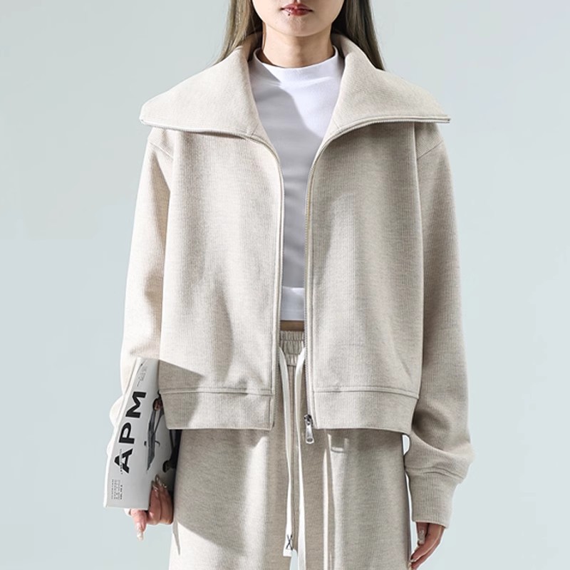 [fleece] oatmeal color-outwear