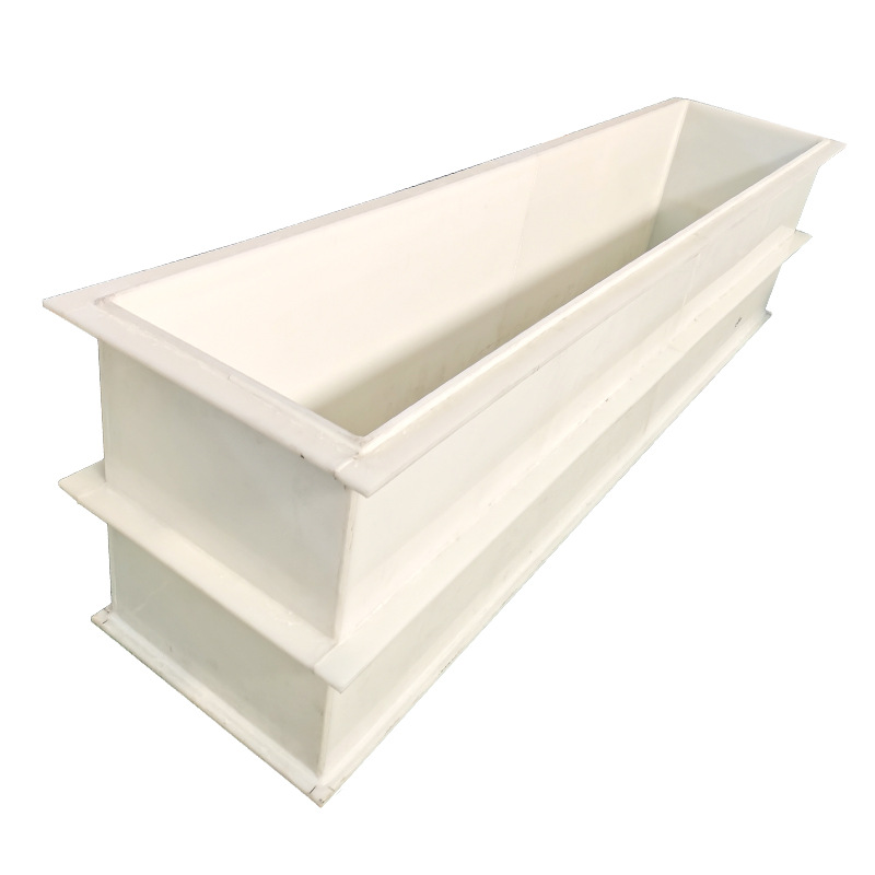 Tanque de plástico grueso acuicultura almacenamiento caja de almacenamiento soldadura acuicultura rectangular pp tanque fabricante image 6