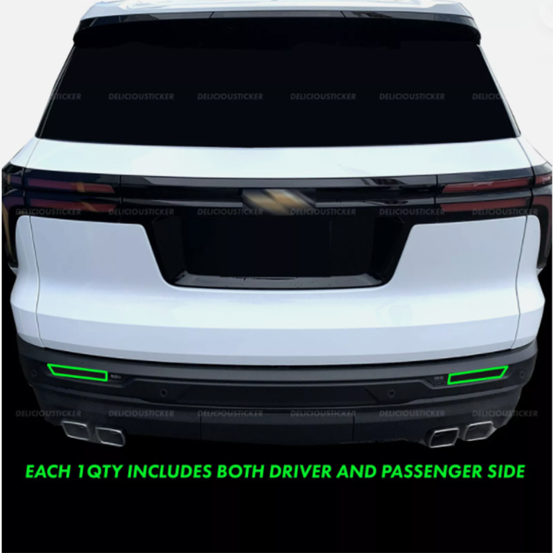 Aplicable a Chevrolet 2024 - 2025 delantero y trasero reflector de película de lámpara de vinilo cubierta de humo de tinta de decalca